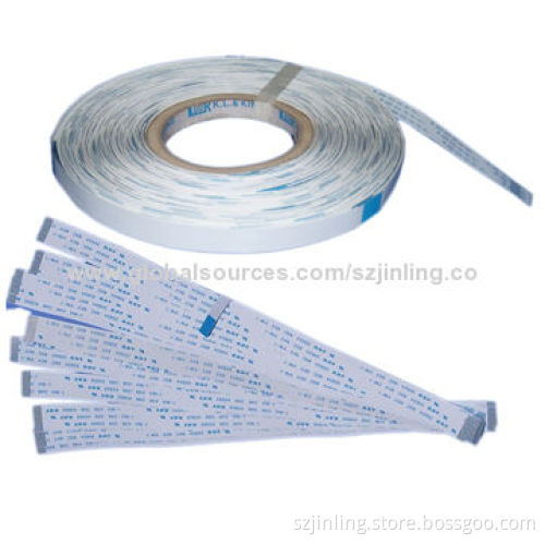 FFC cable, 1.00mm UL20624, 4P-60P length 100mm